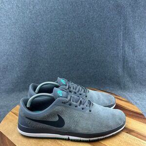 Nike SB Free Nano Mens Sz 11.5 Skateboarding Grey Teal Low Sneakers 724941-041